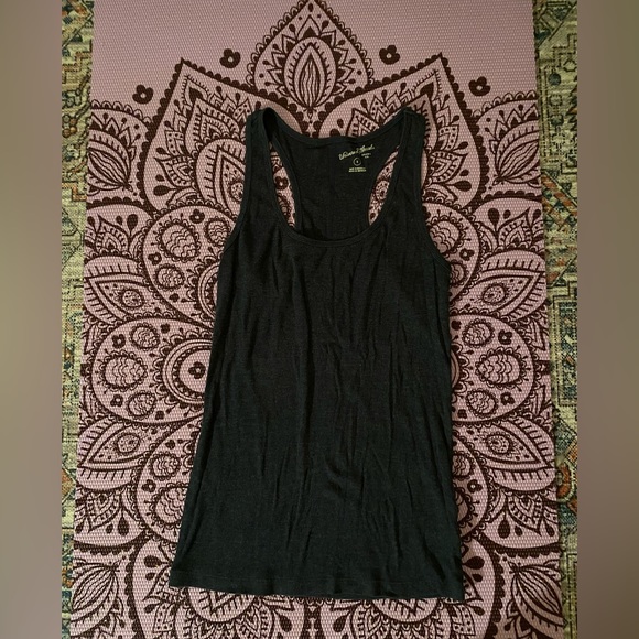 Universal Thread Light Navy Ribbed Cotton Racerback Tank - Picture 8 of 8